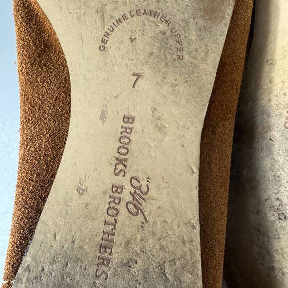 Brooks Brothers “346” Ballet Flats Brown size 7 - Picture 10 of 13